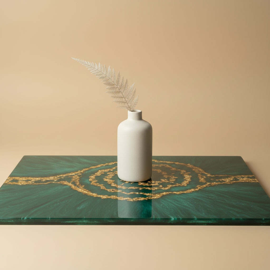Resin Inlay Furniture | Custom Color Coffee Tables & Trays – Inlay Craft
