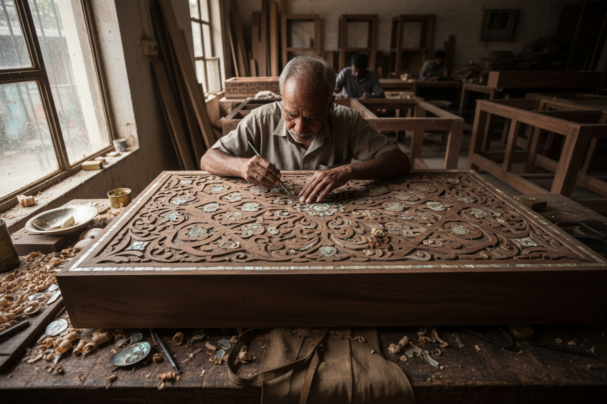 Hand-Carved Opulence