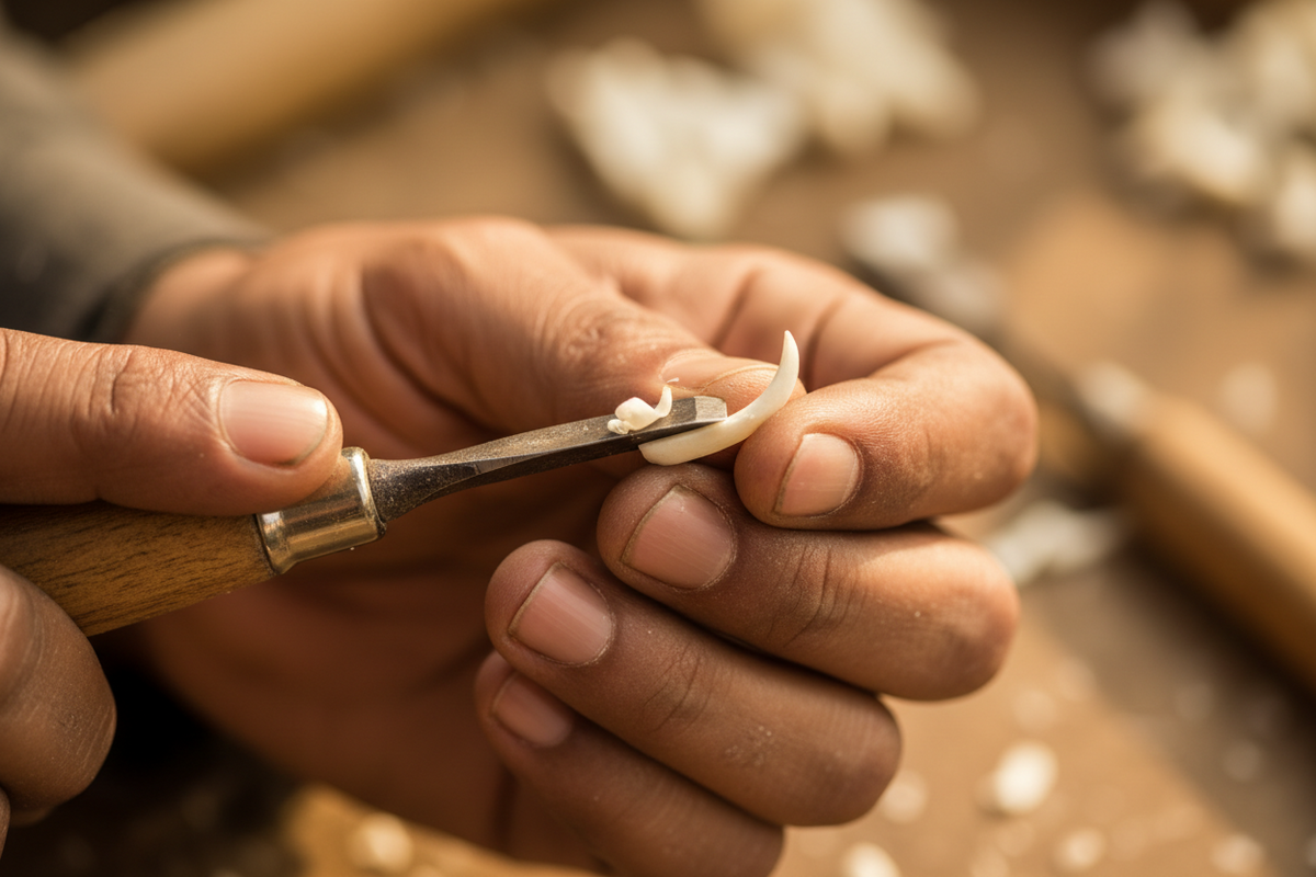 Hand-Carving the Elements